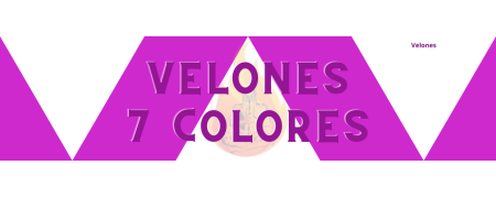 Velones de Siete Colores %separator% Tienda Esotérica Changó