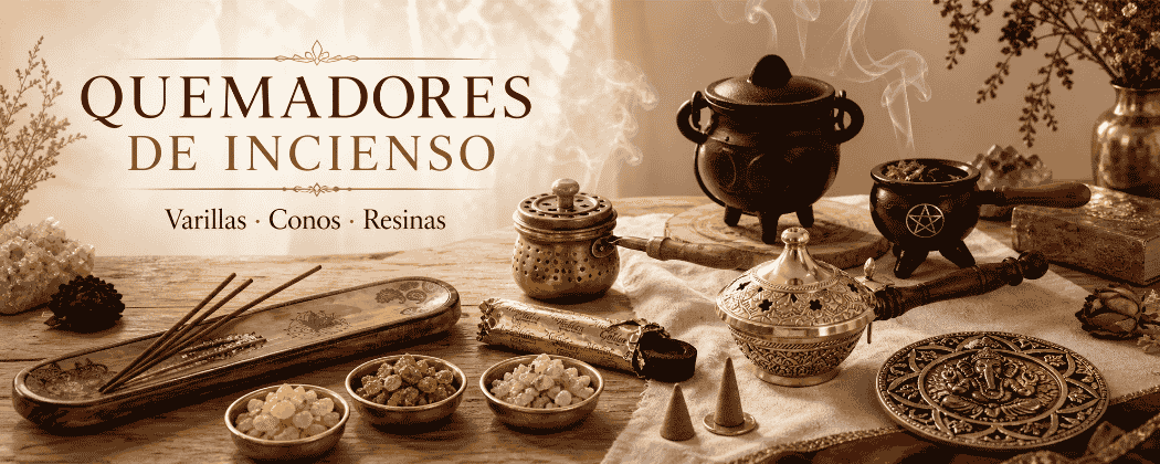 Quemadores de incienso y sahumerios | Bazarchango
