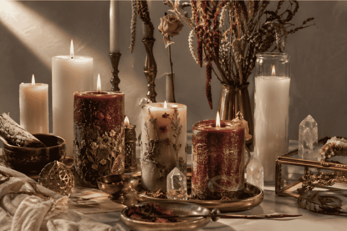 Velas y velones esotéricos