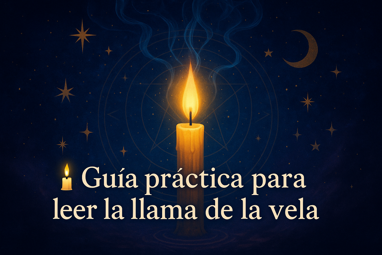 Guía práctica para leer la llama de la vela paso a paso